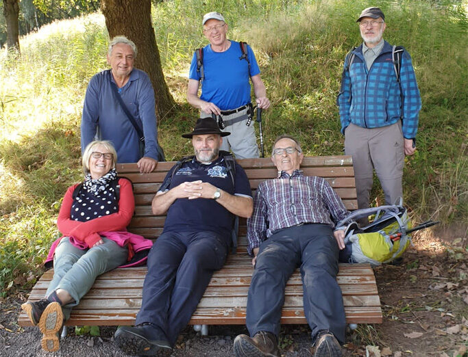 Auf adligem Wanderweg