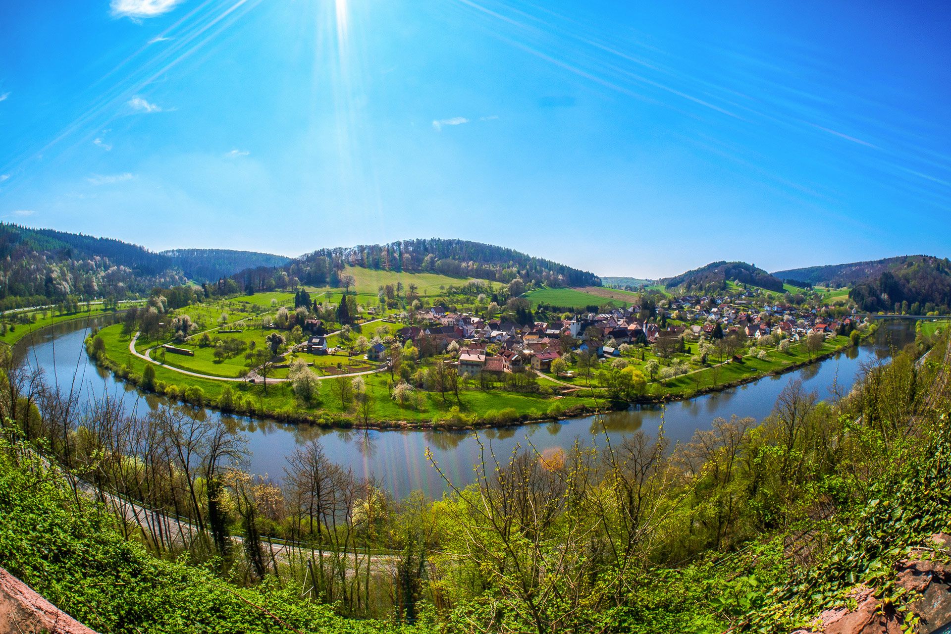 4 Tagestour auf dem Neckarsteig