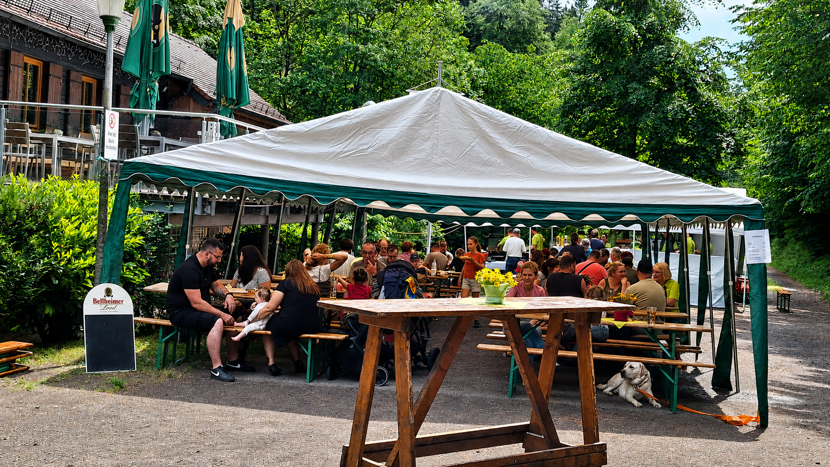 Familienfest an der Wolfsschluchthütte