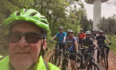 Mit dem E-Bike zum Schwarzen Fuchs